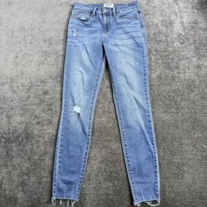 Denizen from Levi's Mid-Rise Skinny Jeans Women's Size 4L Blue Stretch Denim